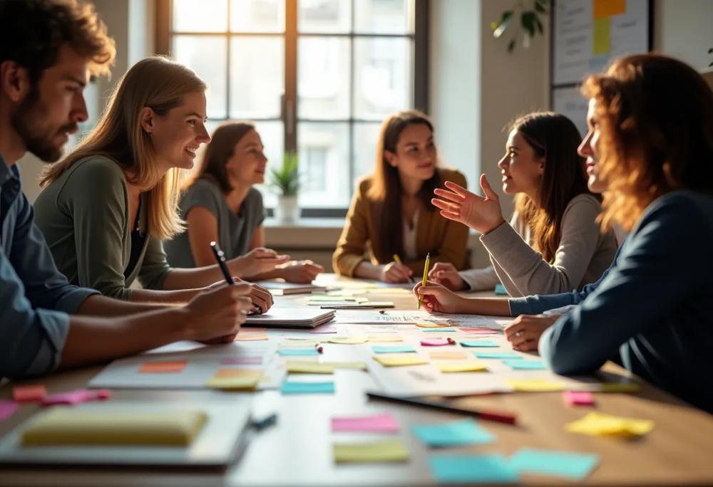 creative brainstorming