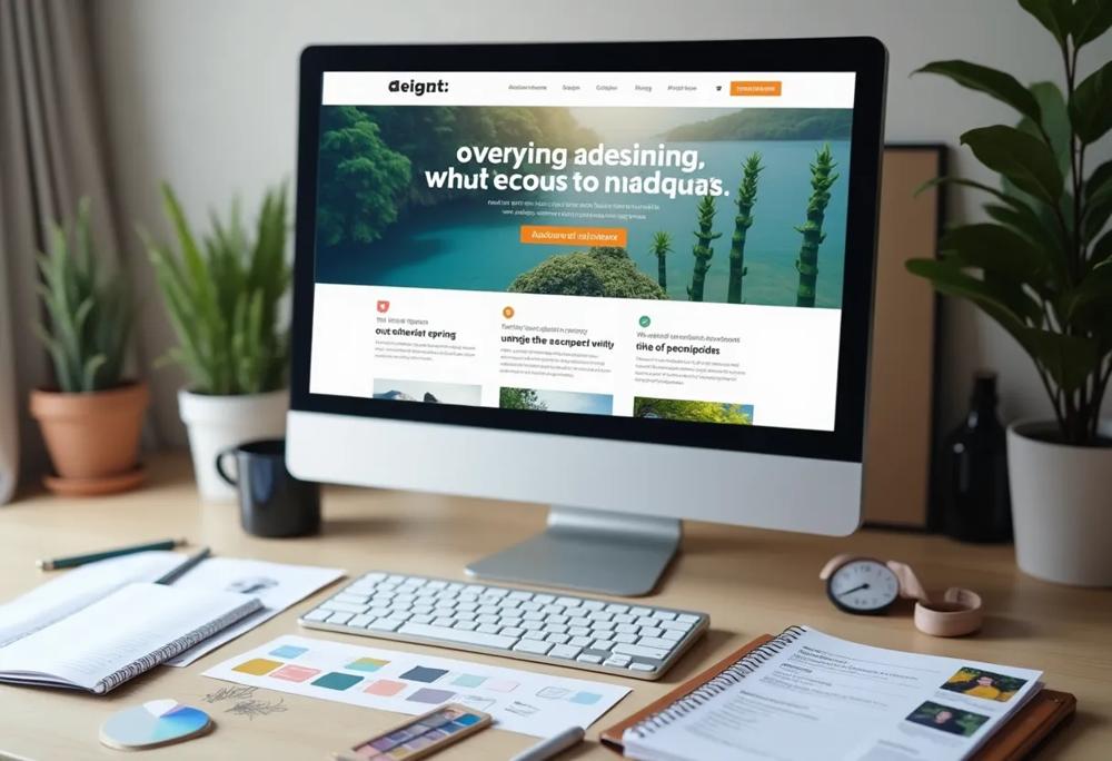 landing page